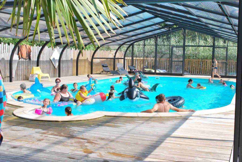 camping vendee animatie overdekt zwembad x