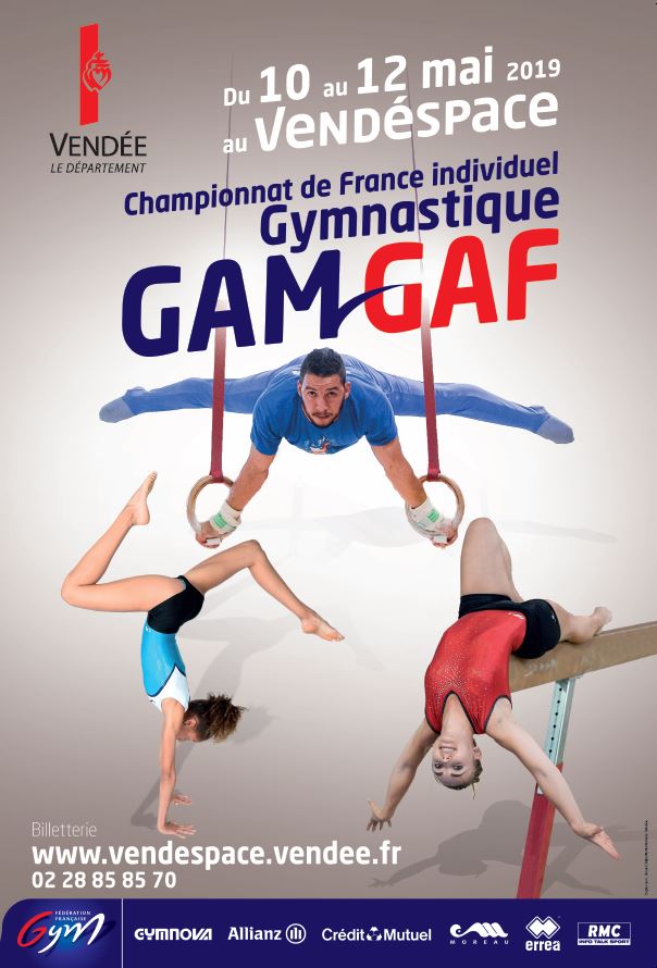 Les championnats de France de gymnastique artistique