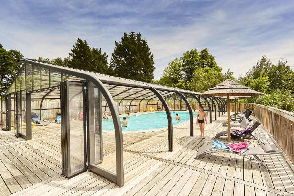 camping vendee piscine couverte chauffee exterieur