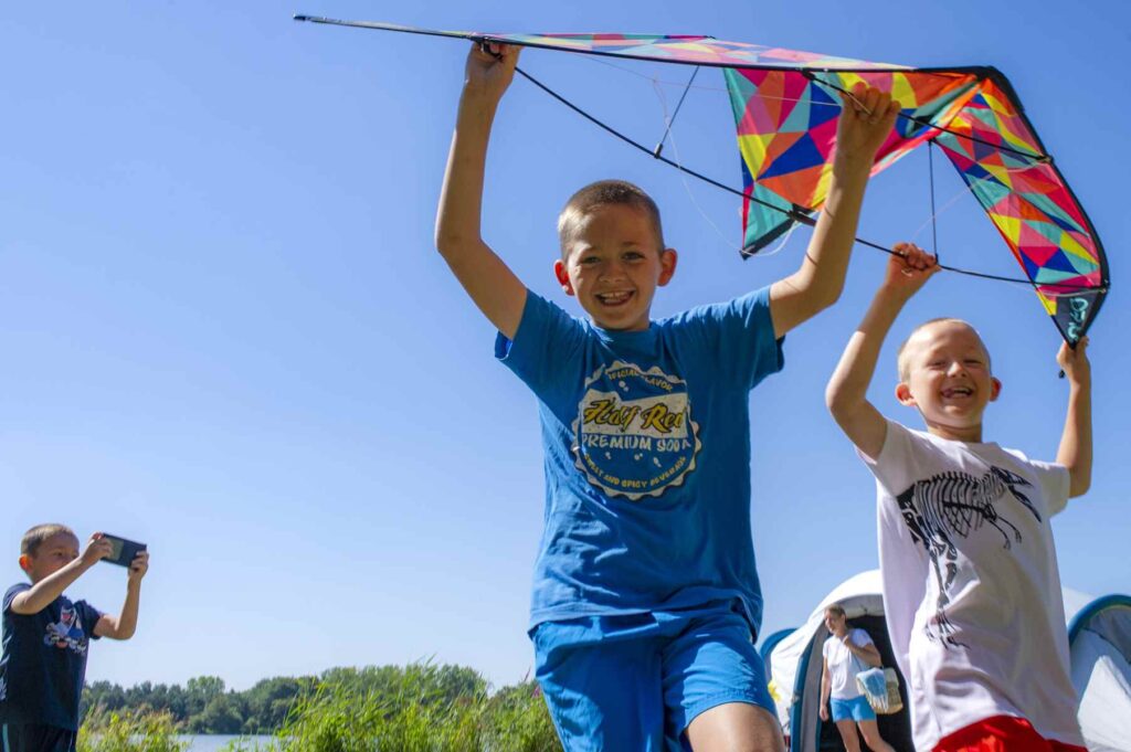 camping vendee enfants jeux ceerf volant emplacement