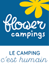 logo flower camping