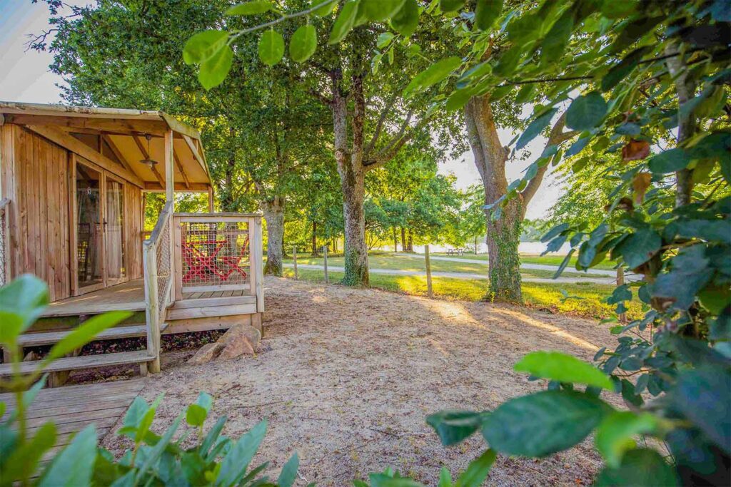 lodge sweetflower camping du lac de la chausseliere