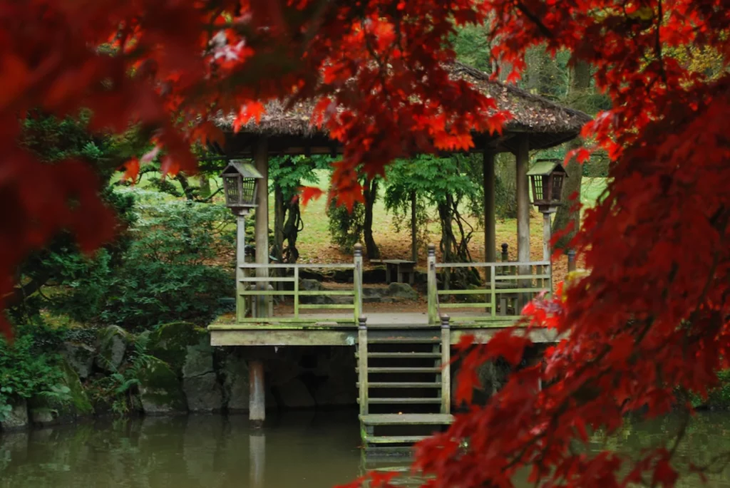 parc oriental cholet visite ballade parc famille japonnais