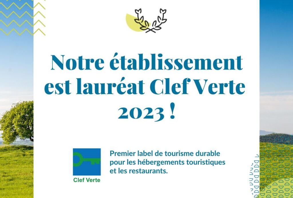 Label clef verte affiche 2023