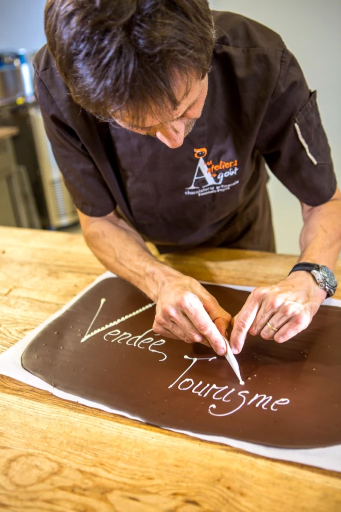 Vendée tourisme chocolat création famille