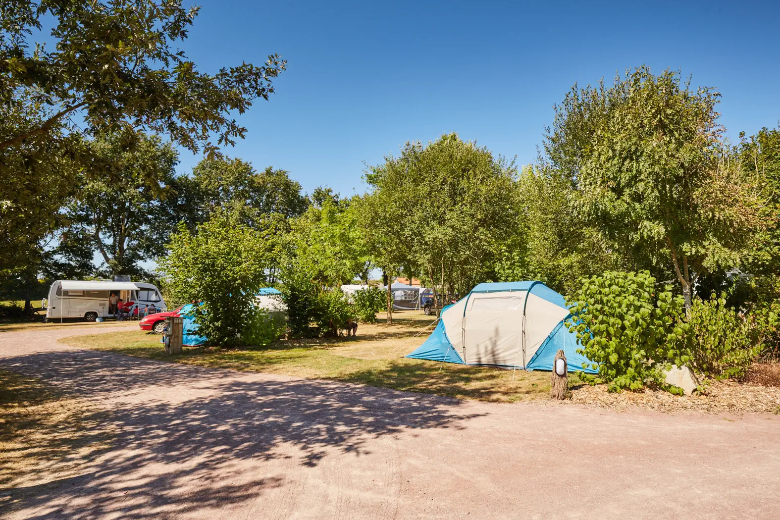 camping pitch