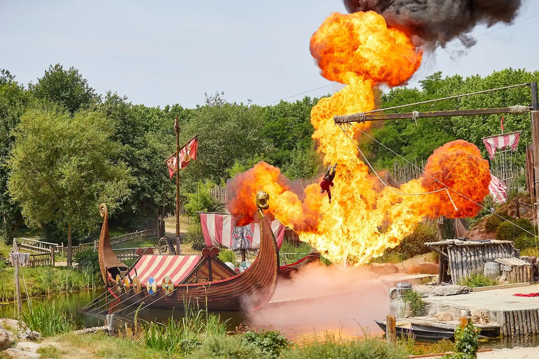 Les Vikings spectacle familial puy du fou