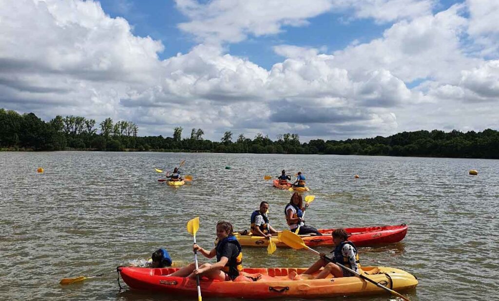 canoe kayak base de loisirs la chausseliere vendee x