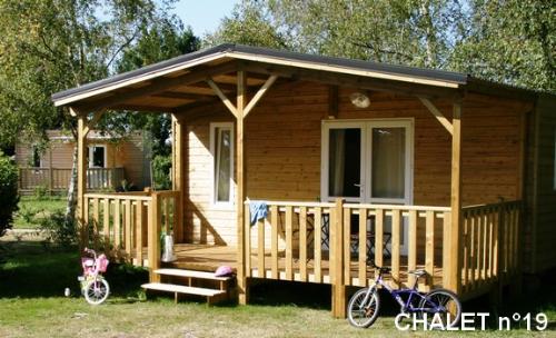 Standard Chalet 18m² 2/4 p. (1 chambre) + terrasse couverte