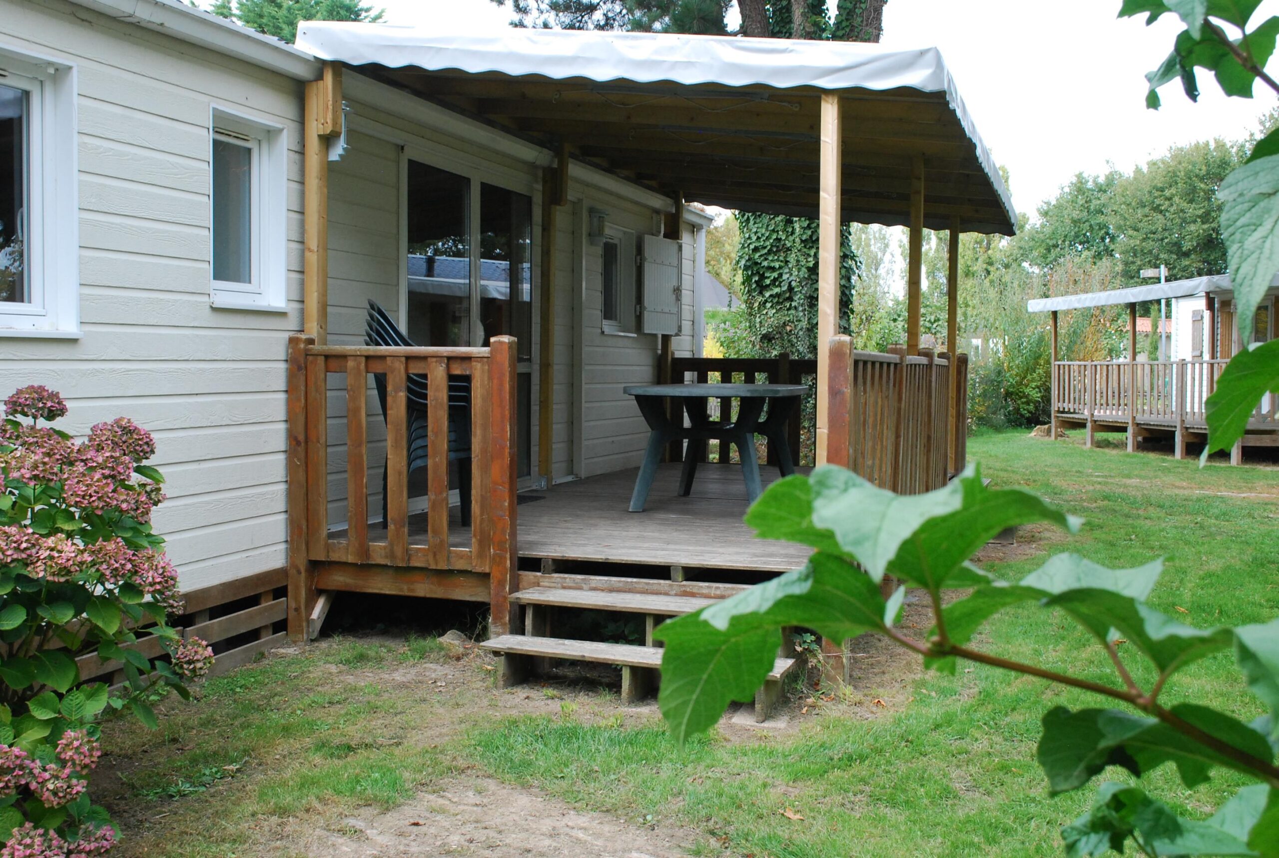 Confort Chalet 40m² 4/6 p. (2 chambres) + terrasse couverte