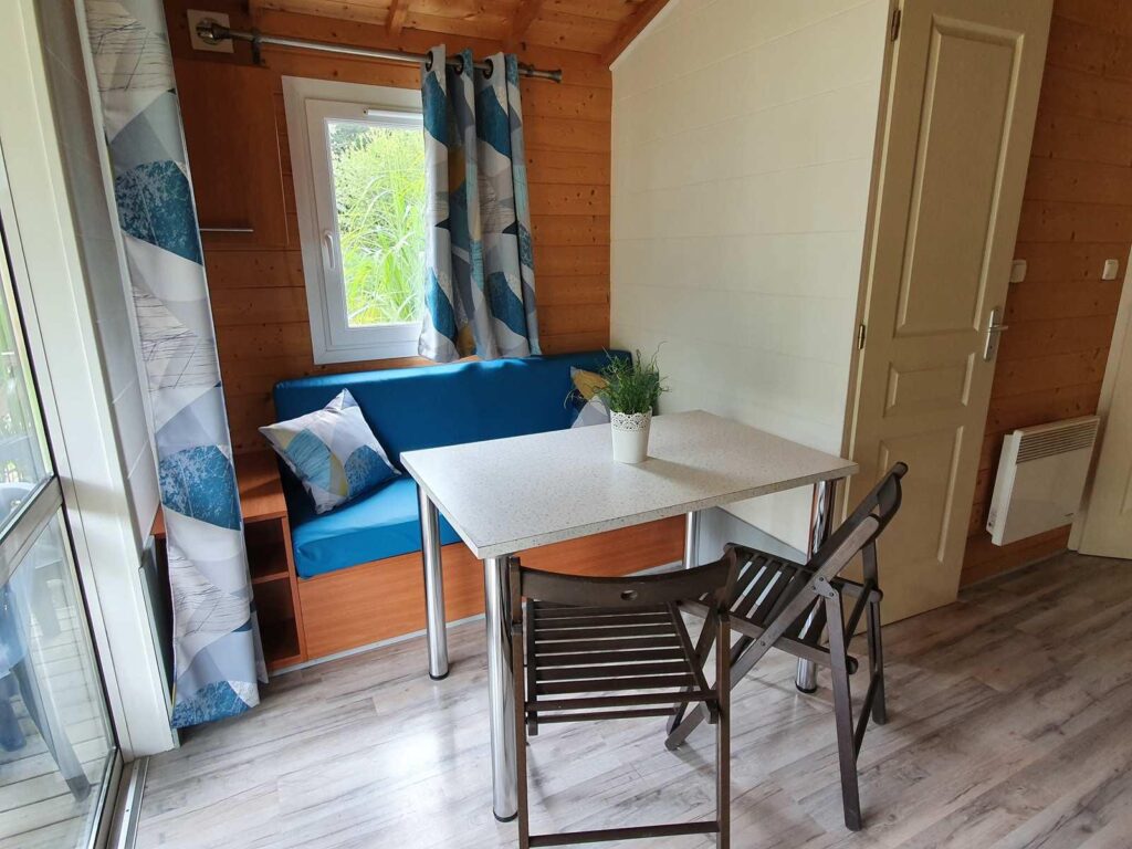 Confort Chalet 24m² 4/6 p. (2 chambres) + terrasse couverte