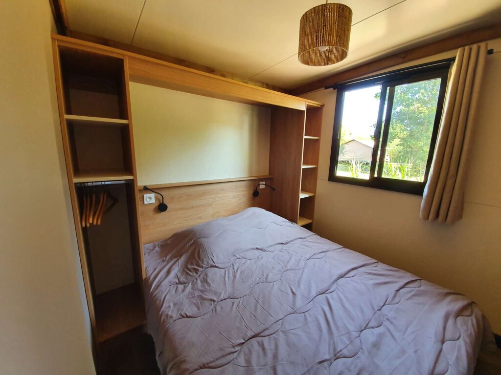 Premium Chalet Agapanthe Premium 35m² 6/7 p. (3 chambres) + Climatisation + terrasse couverte