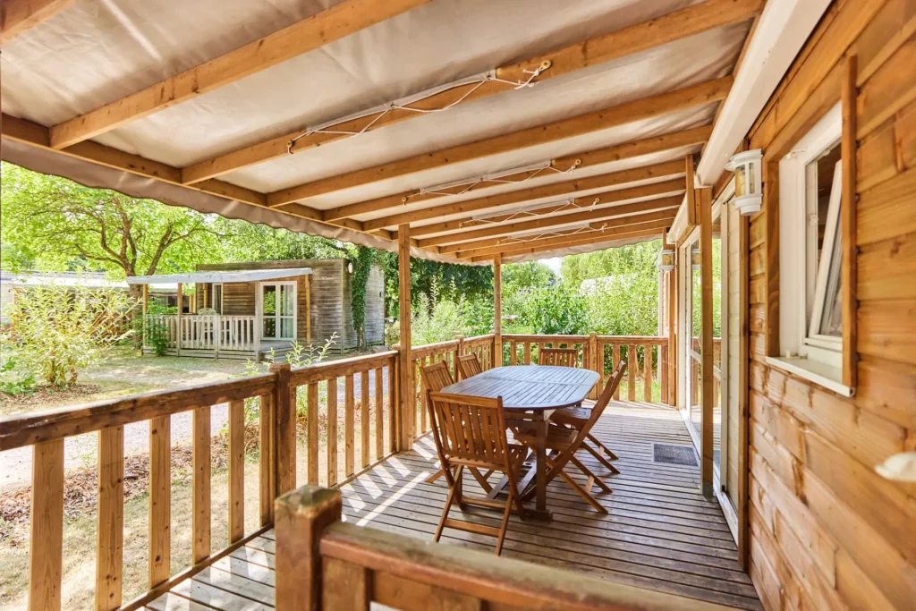 Confort Chalet 40m² 4/6 p. (2 kamers) + overdekt terras