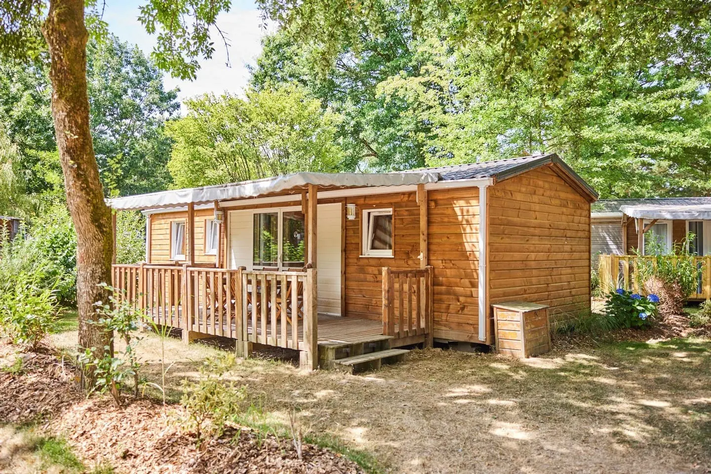 Confort Chalet 40m² 4/6 p. (2 kamers) + overdekt terras