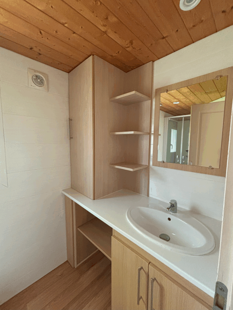Confort Chalet 40m² 4/6 p. (2 chambres) + terrasse couverte
