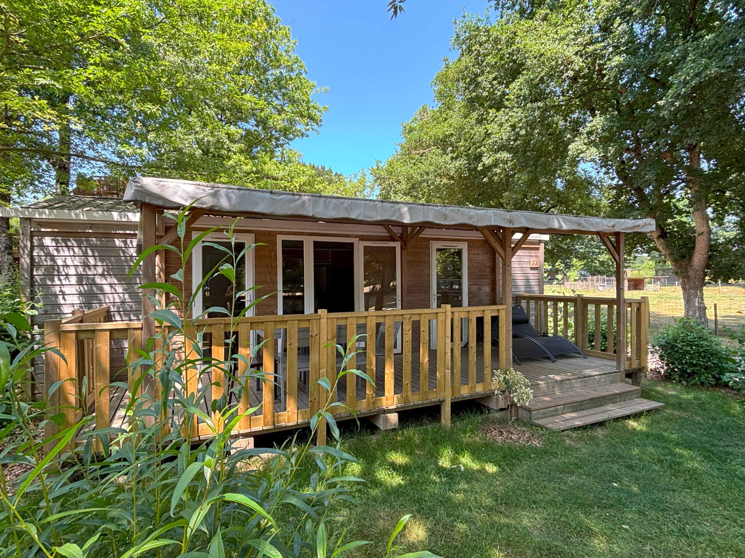 Premium Mobil-Home 36m² 4/6 p. (2 chambres, 2 SDB) + terrasse couverte