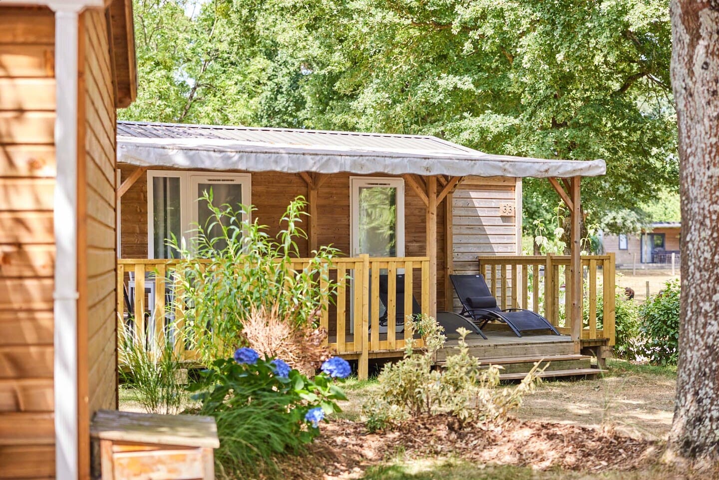 Premium Mobil-Home 36m² 4/6 p. (2 chambres, 2 SDB) + terrasse couverte