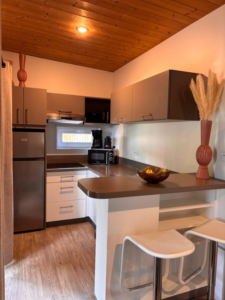 Premium Chalet 46m² 6/8 p. (3 kamers) + overdekt terras
