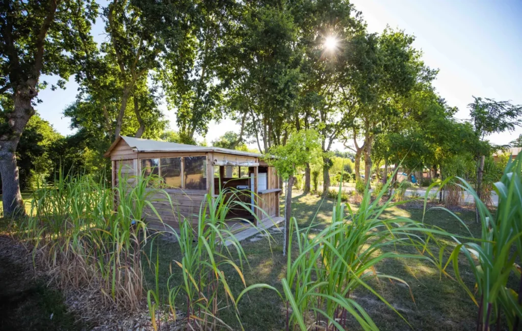 Formule Premium Freecamp Guinguette – met (eigen) sanitair + keuken