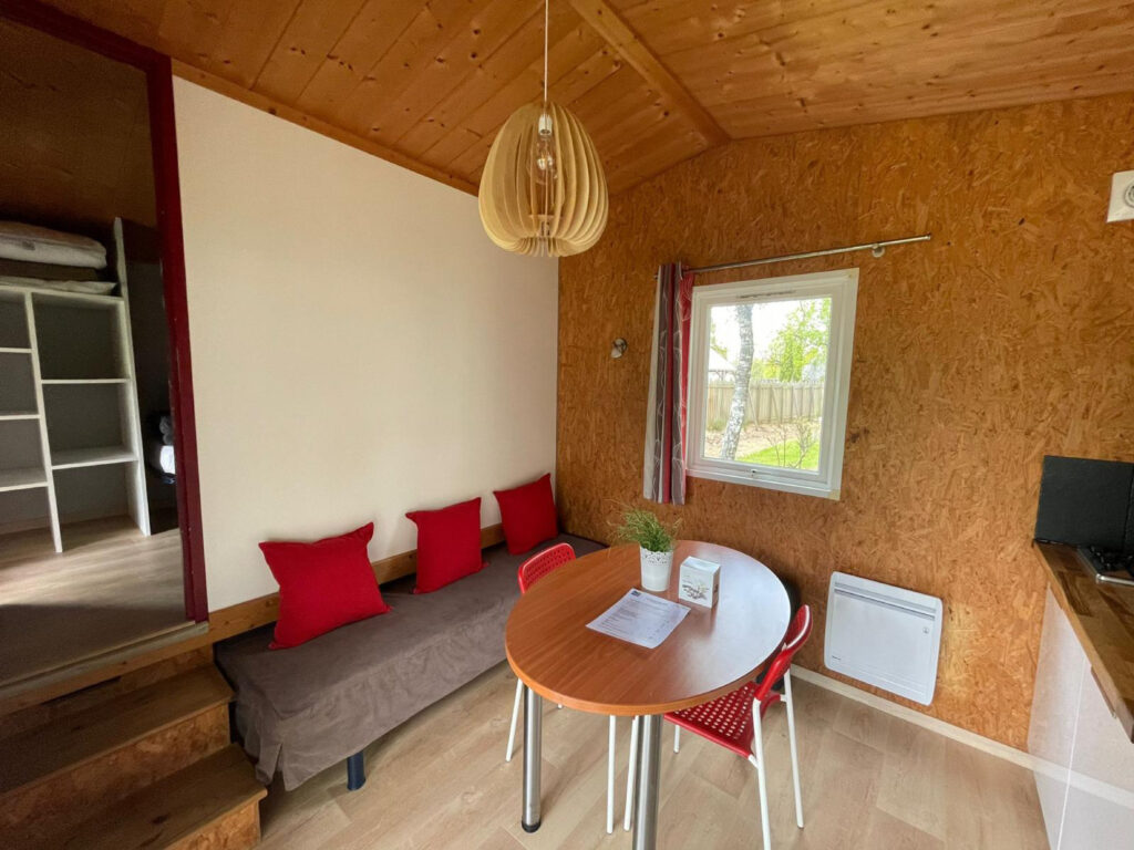 Standard  Chalet 18m² 2/4 p. (1 slaapkamer) + overdekt terras