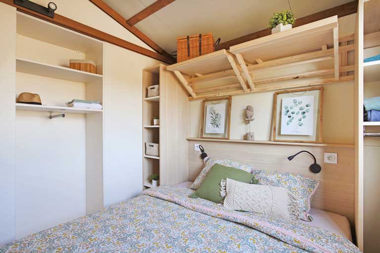 Premium Chalet Agapanthe Premium 35m² 6/7 p. (3 rooms) + Air conditioning + covered terrace