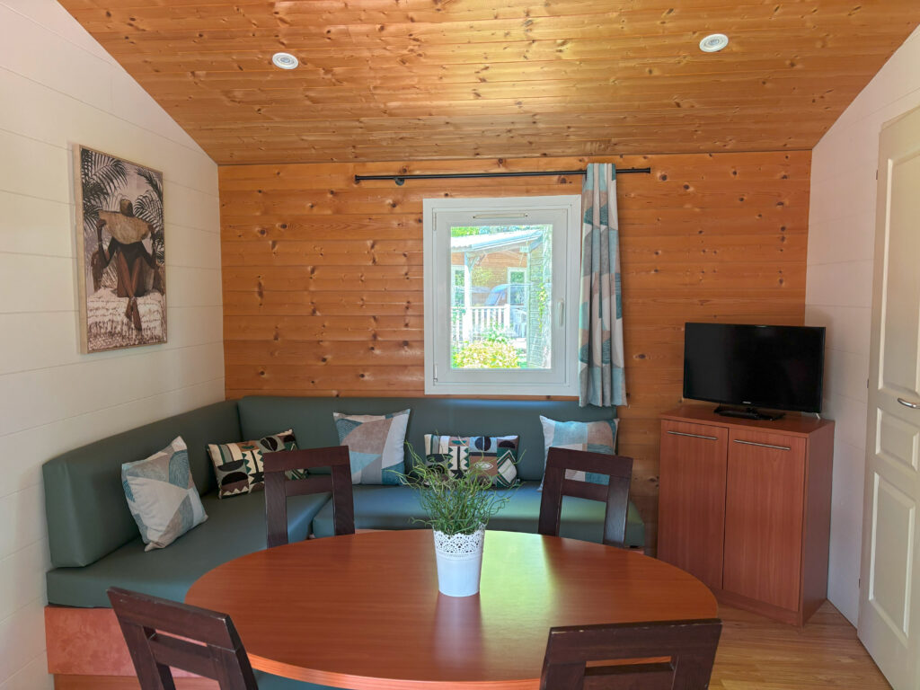 Confort Chalet 40m² 4/6 p. (2 chambres) + terrasse couverte