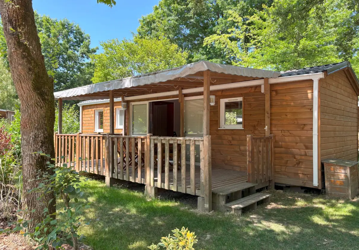 Confort Chalet 40m² 4/6 p. (2 kamers) + overdekt terras