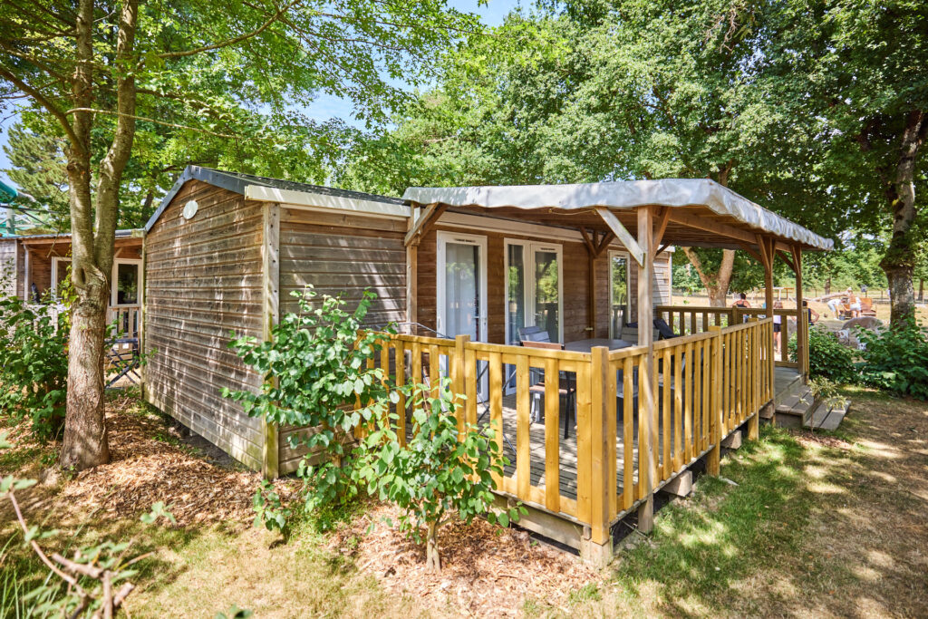 Premium Mobil-Home 36m² 4/6 p. (2 chambres, 2 SDB) + terrasse couverte