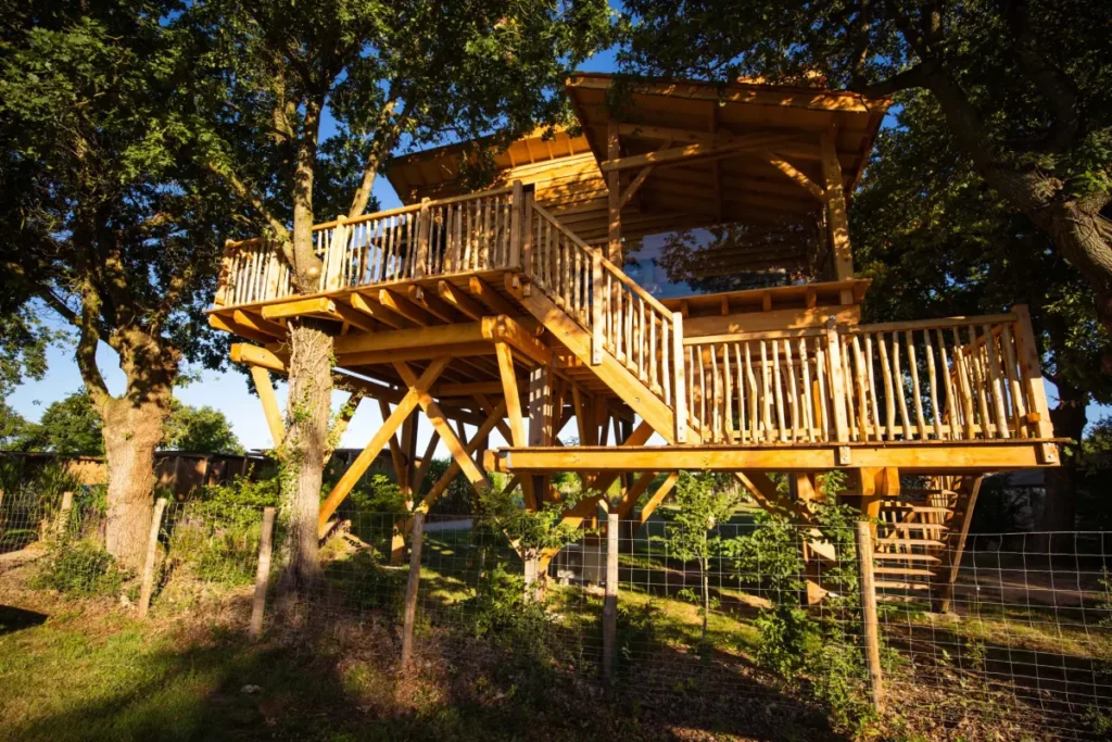 Premium Treehouse 30m² + semi covered terrace of 30m²