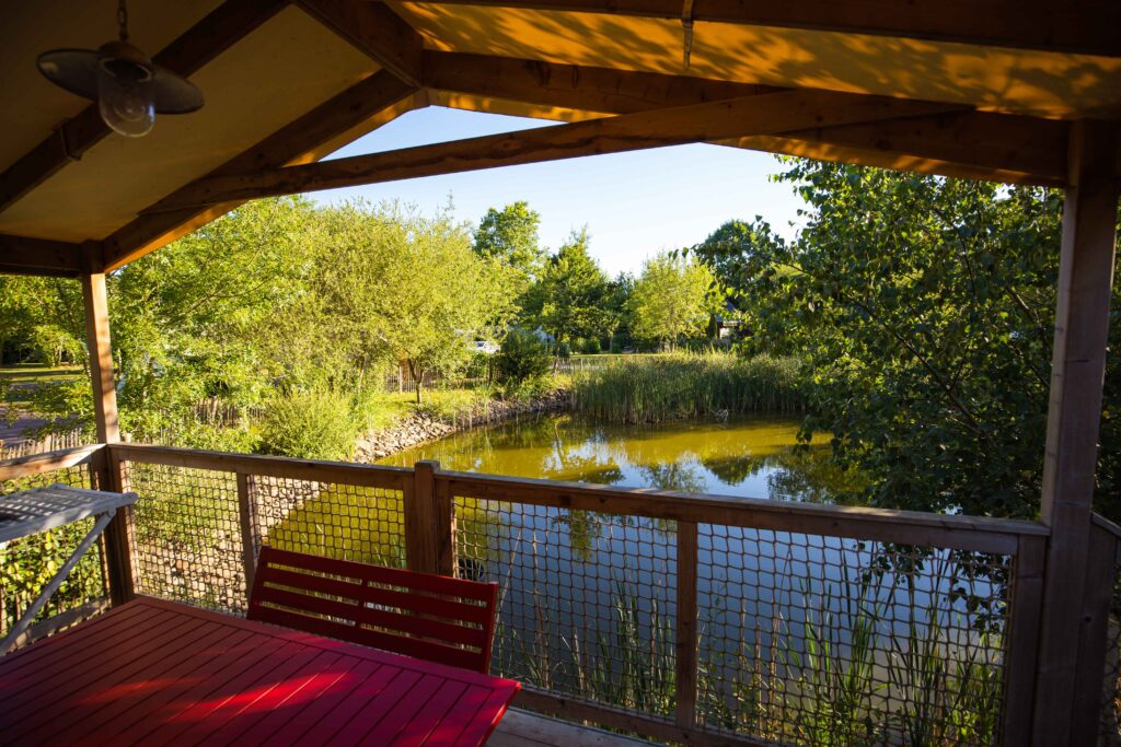 Confort Lodge COSYFLOWER 38m² 4/6 p. (2 kamers) + overdekt terras