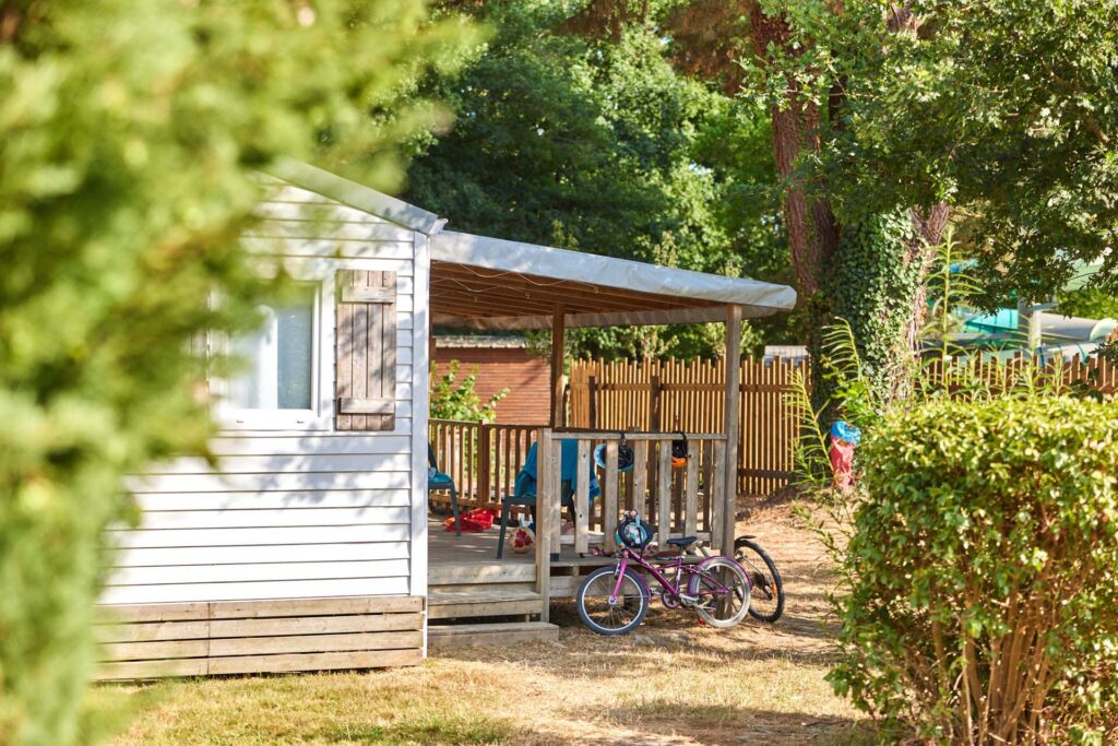 Mobil-home au camping