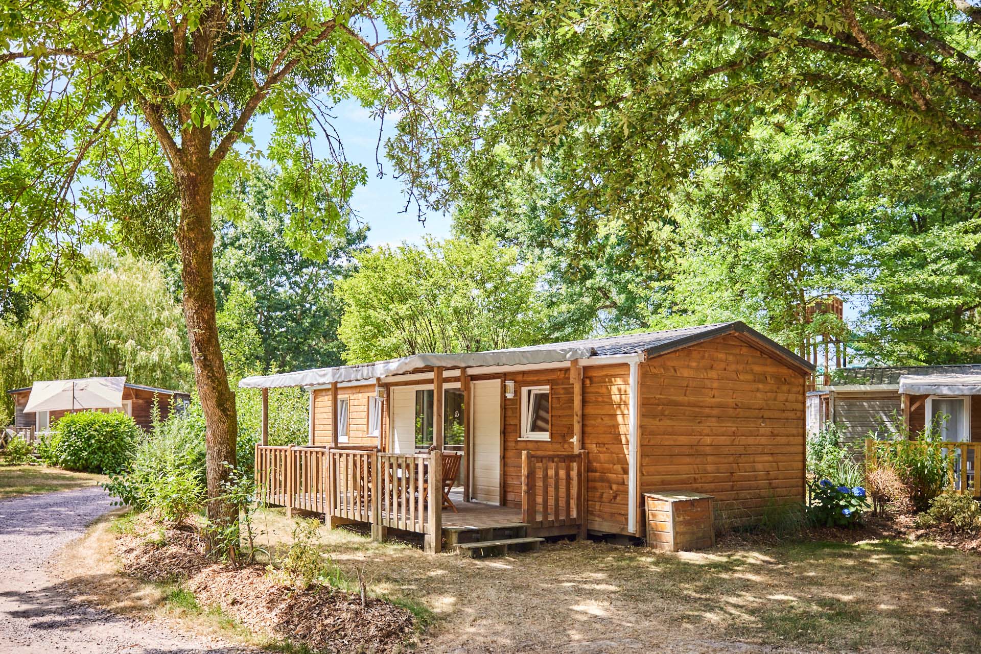 Confort Chalet 40m² 4/6 p. (2 chambres) + terrasse couverte