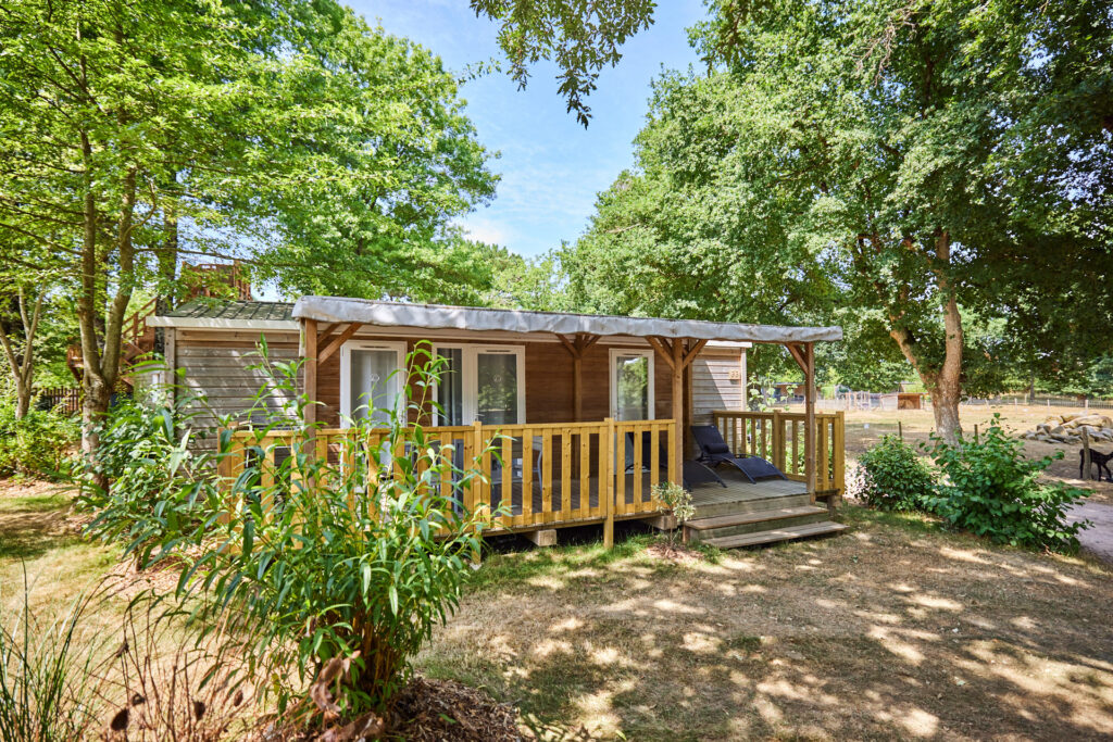 Premium Mobil-Home 36m² 4/6 p. (2 chambres, 2 SDB) + terrasse couverte
