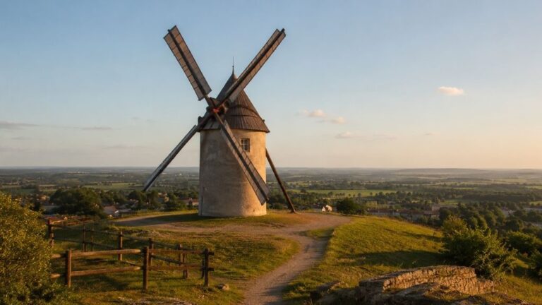 Puy Crapaud à Pouzauges, le moulin